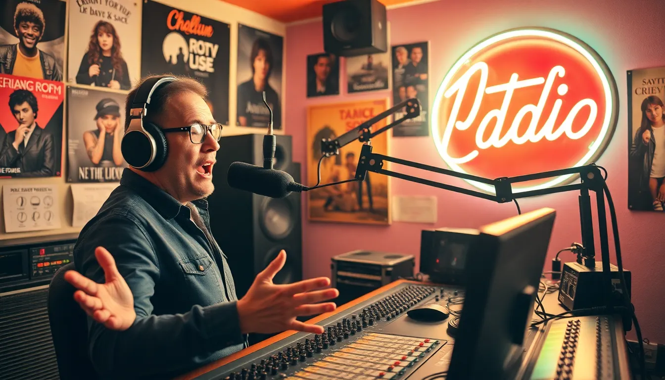 Pop music radio